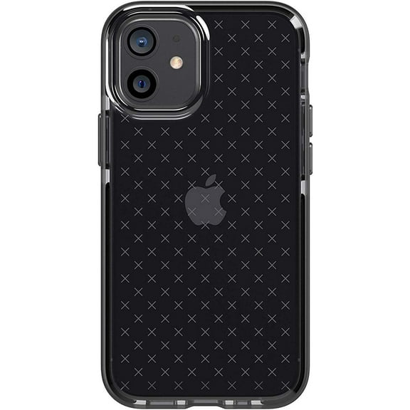 tech21 Evo Check for Apple iPhone 12 Mini 5G with 12 ft Drop Protection, Smokey