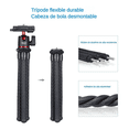 thumbnail image 2 of Trípode De Cámara Mt-11 Mini Soporte Flexible Tripie Xtellar negro, 2 of 3