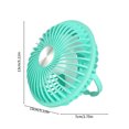 thumbnail image 3 of Portable Fan VibHome Clearance of savings! USB Rechargeable Fans Multi-function Silent Desktop Desktop Fans Hanging Small Ceiling Fans, 3 of 8