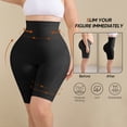 thumbnail image 6 of Athlemo Plus Size High Waisted Body Shaper Shorts Shapewear for Women Tummy Control Thigh Slimming, 6 of 7