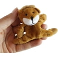 thumbnail image 4 of 4 Safari Animals - Cute Plush Animal Magnets - Locker Critters - Fridge Magnet - Cute - Magnets in Hands and Feet Fun Decoration, 4 of 5