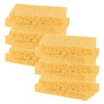 thumbnail image 1 of Uxcell 12-Pack Esponjas de Cocina, Esponja de Limpieza de Celulosa Ecológica No Rayante para Limpiar Desordenes Difíciles [Beige], 1 of 6