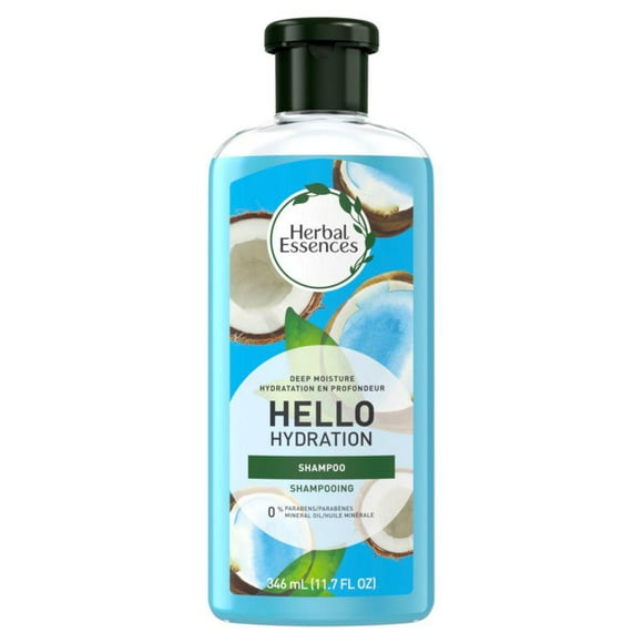 Shampooing et gel douche Herbal Essences Hello Hydration, hydratation pour les cheveux 346 mL