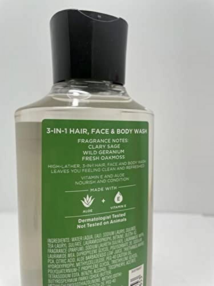Bath and Body Works Champion for Men 3-in-1 Hair Face Body Wash Gel 10 Ounce Ful