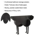 Black Sheep Toilet Paper Holder Freestanding or Wall Mounted Toilet