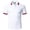 White@GC@, variant on CONZONE Men's Polo Shirt Short Sleeve Casual Polo Shirt for Men Patchwork Color Breathable Loose Fit Cozy Summer Golf Shirts