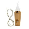 0.8M 8 Lights Warm Color Candle Head (With Flash) Led Bottle String Lights Battery Cork Shaped Christmas Wedding Party