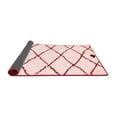 thumbnail image 2 of Ahgly Company Indoor Rectangle Solid Red Modern Area Rugs, 8' x 12', 2 of 4