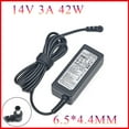 thumbnail image 2 of 14V 3A 42W 6.5*4.4MM A4514-DSM AC/DC Adapter for Samsung U28E590D UE22F5400 T24C350LT LED Monitor Power Supply 100% Brand, 2 of 10