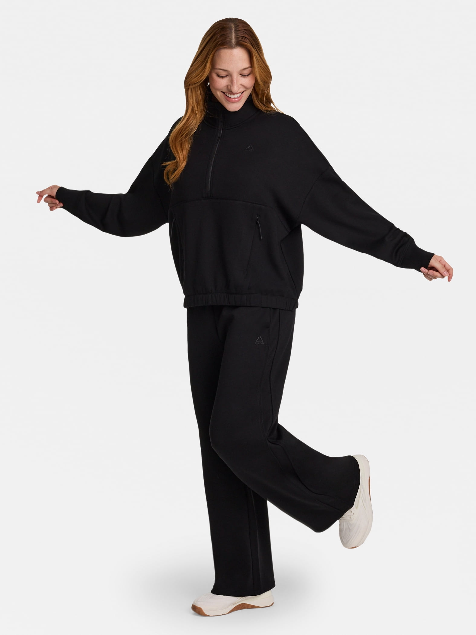 Reebok Women's Momentum Wide Leg Pants, 30'' Inseam, Sizes XS-XXXL