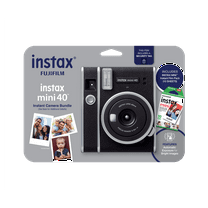Fujifilm Instax Mini 40 Camera Blister Bundle with Bonus Film (10-pack of film)