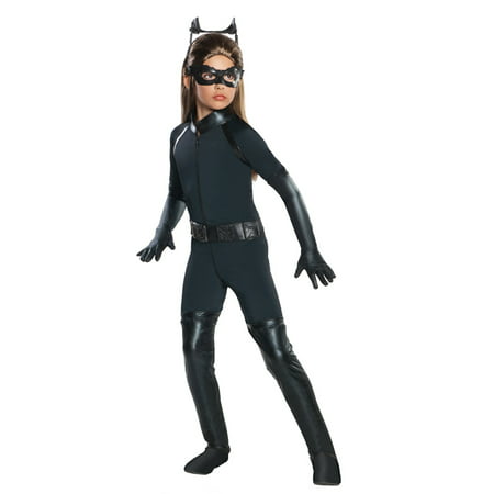 Batman Dark Knight Rises Child's Deluxe Catwoman Costume - Small size 4-6, Style RU881288SM