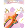 thumbnail image 3 of 16pcs Unicorn Birthday Party Favors Unicorn Headbands Unicorn Birthday Party Supplies Plastic Headbands With Accessories Suitable For Ladies Women s Party Decorations, 3 of 4