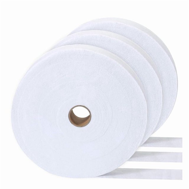 LOVEVER 2 1/4 Inch Batting Strips for Rugs Total Polyester Blend Batting on A Roll for Quilting Throw Rugs 3 Rolls