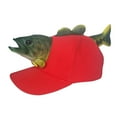 thumbnail image 3 of Gorra de béisbol novedosa, informal, para fiestas, con dibujos animados, de moda para hombres y mujeres, ideal para pescar y pescar. M rojo, 3 of 9