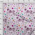 thumbnail image 2 of oneOone Velvet Pink Fabric Skull Sewing Craft Projects Fabric Prints By Yard 58 Inch Wide, 2 of 5
