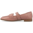 thumbnail image 3 of Journee Womens Caspian Square Toe Loafer Flats, 3 of 10