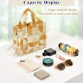 thumbnail image 5 of FORMRS Womens Corduroy Tote Bag Crossbody Shoulder Handbag with Pocket, Geometric Circles, 5 of 7