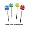 thumbnail image 2 of Matsuzay Light Solar Garden Patio Lámpara de césped Pathway Candy Night Paisajismo Iluminación Decoración Suelo Inserción Recargable Iluminación y accesorios Vistoso Matsuzay HA072962-01, 2 of 6