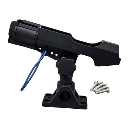 Fishing Rod Holder Rotating Bracket Adjustable Mount PP Material for Kayak Canoe Boat Anglers