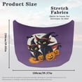 thumbnail image 7 of Uorisanigo Car Hood Cover, Black Cat Pumpkin Car Bonnet Banner, Universal Fit, Elastic Polyester, Stretchable, Automotive Hood Covers Automotive Accessories Suitable for Cars, 7 of 7
