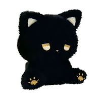 BESTSKY Black Cat Stuffed Animals,7 inch Stuffed Animals Black Cat Plush,Cute Cat Plushies Toy,Soft Kitten Plushie Cuddle Pillow,Anime Plushie Doll,Cute Stuff Toys Gift for Girls,Boys and Males