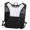 thumbnail image 4 of koolsoo Gilet de Course Réglable Léger Multifonctionnel Hommes Femmes Gilet d'Hydratation Blanc Noir, 4 of 9
