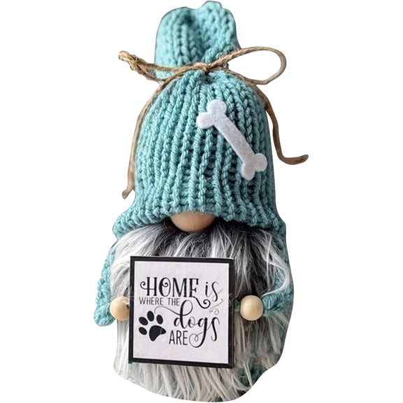 1PCS/2PCS/3PCS Blue Beach Gnomes Decoration, Handmade Swedish Tomte Figurine Plush Elf Holding Funny Sweet Warm Sayings Beach Life Party Decor Best Gifts for Summer Home Decorations