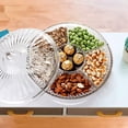 thumbnail image 3 of FloreceBien Acrylic Multi Sectional Snack Serving Tray Set with Lid (Six Sections), 3 of 5