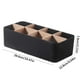 thumbnail image 3 of Caja de almacenamiento multiusos para escritorio | Organizador de 5 compartimentos para suministros de oficina, cosméticos y papelería | Estantes de plástico que ahorran espacio, 3 of 3