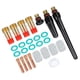 thumbnail image 1 of Kit De Portaelectrodos, Modelos Múltiples Piezas De Soldadura TIG De Fácil Reemplazo Plasticidad Para WP-17 WP-18 WP-26 ANGGREK Otros, 1 of 8