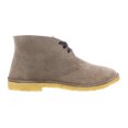 thumbnail image 3 of DANIELA FARGION Taupe Suede Leather Derby Shoes-7 for Mens, 3 of 4