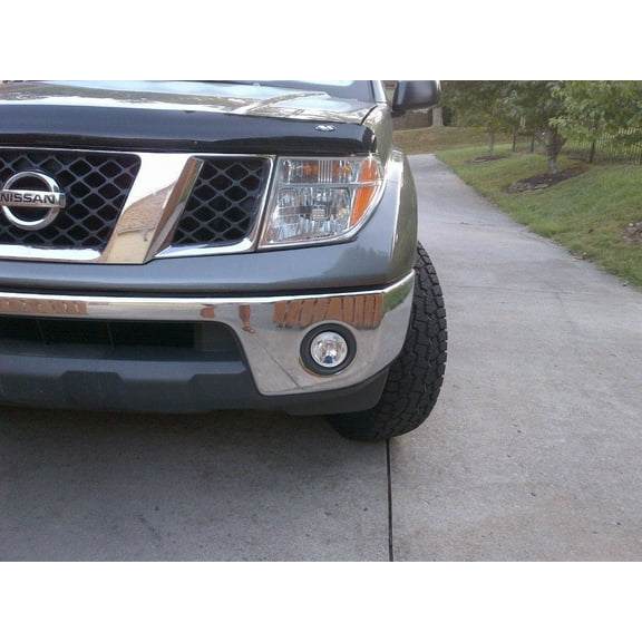 For 2005-2009 Nissan Frontier Fog Lamps Driving Lights Plastic / Steel Bumper Kit