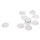 thumbnail image 1 of Colgantes redondos planos en blanco, kit de 10 piezas de estampado de metal redondo plano, estampado en blanco de acero inoxidable de calidad superior, 1 of 12