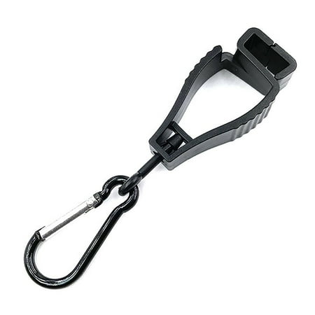 

10PCS Work Glove Holders Black Plastic Easy Clean Portable Reusable Compact Size Glove Grabber Clip for Work
