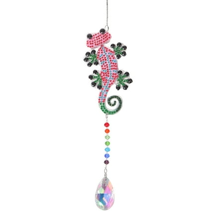 

TBOLINE Diamond Painting Wind Chime 5D Crystal Dream Light Catcher Pendant (DZ3040)