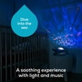 thumbnail image 3 of Proyector de luz nocturna de techo Angelcare Bobbi The Whale, 3 of 9