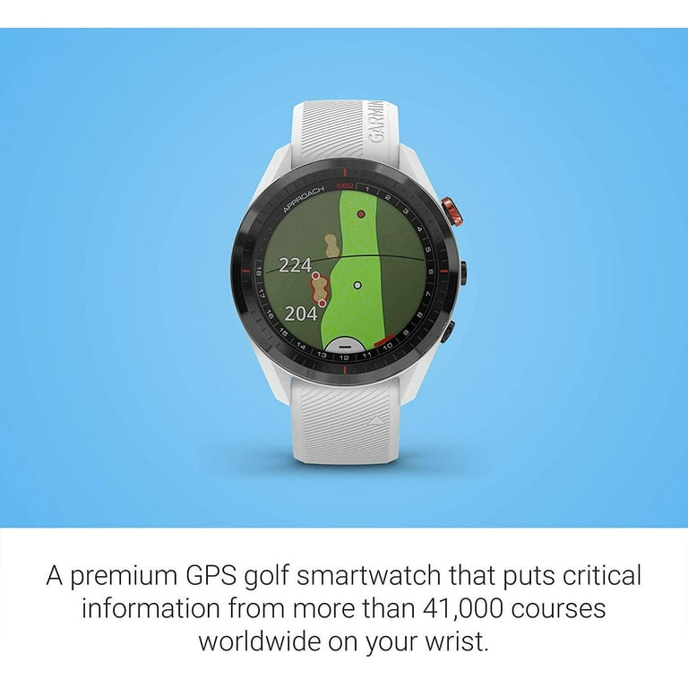 Garmin Approach S62 GPS Golf Watch W/ All-in-One Golf Tools Bundle