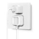 thumbnail image 4 of Multifunction 13a Wall Socket Push Button 2.1a Double Usb Charging Ports Three-hole Two-hole Home Wall Outlet Button, 4 of 4
