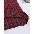 thumbnail image 7 of Aislor Women's Schoolgirls Flared Pleated Mini Skirts Japanese Style Skater Tennis Skorts Cosplay Uniforms, 7 of 7