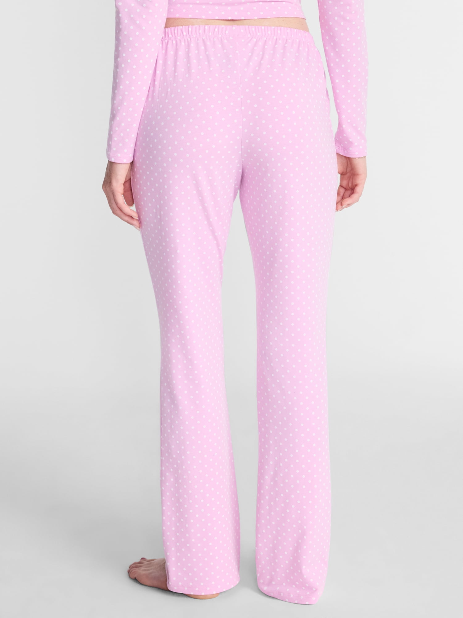 No Boundaries Cloud Core Low Rise Sleep Pants, 31” Inseam, Women's XXS-3X