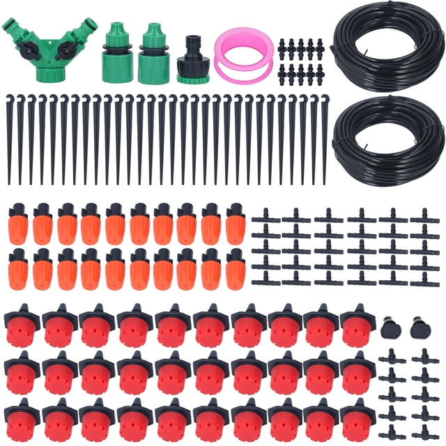 Kit de riego por goteo, kit de riego por goteo automático Kit de equipo de riego automático Sistema de riego por goteo automático Durabilidad probada en el tiempo