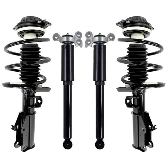 Front Complete Struts & Rear Complete Shocks For Chevrolet Malibu 2016-2021