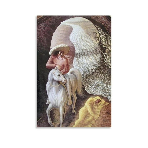 Octavio Ocampo Art Poster Abstract Surrealism Oil Painting Wall Decor (5) Canvas Painting Posters And Prints Wall Art Pictures for Living Room Bedroom Decor