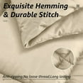 thumbnail image 6 of HYLEORY All Season King Size Bed Comforter - Cooling Down Alternative Quilted Duvet Insert with Corner Tabs - Winter Warm - Machine Washable - Beige, 6 of 15