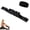 Black, variant on Numbered Resistance Bands Set – 8 Section Fitness Stretching & Exercise Bands with Markings for Strength Training, Home Workout & Physical Conditioning