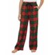 thumbnail image 1 of Pantalones de pijama PATPAT a cuadros navideños para niñas, tallas 7-8 años, 1 of 6