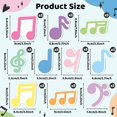 thumbnail image 2 of RENZHANG-30Pcs Music Themed Sticky Notes Cute Musical Note Sticky Note Pads, 600 Sheets Self Stick Notepad Memo Pads Funny Page Marker Classroom Rewards Music Themed Party Favors Filler Gift for Kids, 2 of 4