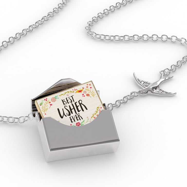 Walmart store locket necklace
