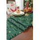 thumbnail image 2 of Xiao Hua Camino de mesa navideño, 35 x 200 cm, verde, para mesa de comedor, ideal para fiestas, bordado, 1 pieza, decorativo, para comedor navideño, duradero, estilo B., 2 of 5